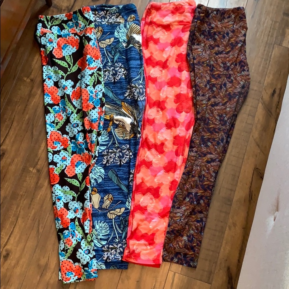 LuLaRoe Leggings (Four pair)